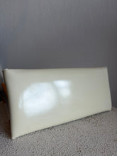 Load image into Gallery viewer, Bottega Veneta - Small Point Patent Leather Clutch - Off White/Silver - S
