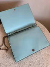 Load image into Gallery viewer, Celine - Frame Shoulder Bag - Tan/Light Blue - S
