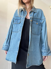 Load image into Gallery viewer, Scotch &amp; Soda - Denim Shacket - Light Denim - S

