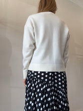Load image into Gallery viewer, Bec &amp; Bridge - V Neck Wool Jumper - Ivory - S

