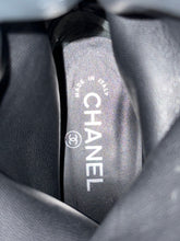 Load image into Gallery viewer, Chanel Fur Trim Leather - Boots - Black - 38.5
