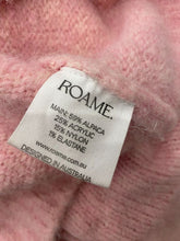Load image into Gallery viewer, Roame -  Crew Neck Crop Alpaca Blend Jumper - Pastel Pink - 0
