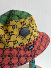 Load image into Gallery viewer, Gucci - GG Monogram Reversible Bucket Hat - Multi - S
