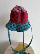 Load image into Gallery viewer, Gucci - GG Monogram Reversible Bucket Hat - Multi - S
