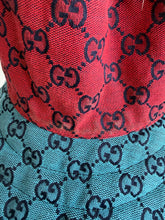 Load image into Gallery viewer, Gucci - GG Monogram Reversible Bucket Hat - Multi - S
