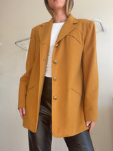 Load image into Gallery viewer, Anna Klein - Wool/Cashmere Blend Jacket - Ochre - 8US
