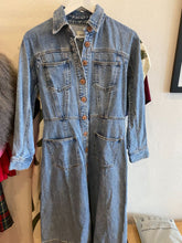 Load image into Gallery viewer, Morrison - Elton LS Shirt Style Midi Dress - Denim - RRP$369
