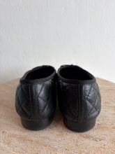 Load image into Gallery viewer, Chanel - Quilted Calfskin Ballet Flats - Black - 40c - RRP $1700
