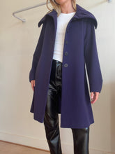 Load image into Gallery viewer, Tahari - Mid Length Wool Coat - Purple - US6 (au 8)
