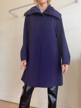Load image into Gallery viewer, Tahari - Mid Length Wool Coat - Purple - US6 (au 8)
