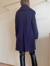 Load image into Gallery viewer, Tahari - Mid Length Wool Coat - Purple - US6 (au 8)
