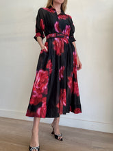 Load image into Gallery viewer, Rebecca Vallance - Rosina Midi Dress - Black - 8 - bnwt - RRP$799
