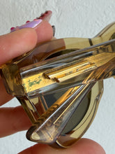 Load image into Gallery viewer, Bottega Veneta - BV1147S Wayfarer Mirrored Sunglasses  - Honey
