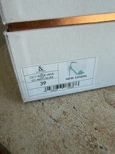 Load image into Gallery viewer, Ralph &amp; Russo - Mink Fur &amp; Suede Strap Heel - Turquoise - 39
