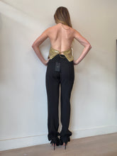 Load image into Gallery viewer, Alex Perry - Reed Stretch Crepe Straight Pants - Black - 12
