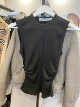 Load image into Gallery viewer, Christopher Esber -  Sleeveless Ribbed Top w stones - Black - 6
