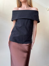 Load image into Gallery viewer, Camilla and Marc -Defiant Off The Shoulder Top - Black - 6
