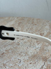Load image into Gallery viewer, Fendi - Vintage FS384 Sunglasses w Buckle detail  - Black &amp; White -
