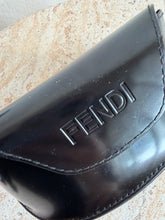 Load image into Gallery viewer, Fendi - Vintage FS384 Sunglasses w Buckle detail  - Black &amp; White -
