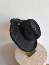 Load image into Gallery viewer, Helen Kaminski - Tate Raffia Fringe Sun Hat - Black - One Size - RRP$450
