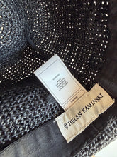 Load image into Gallery viewer, Helen Kaminski - Tate Raffia Fringe Sun Hat - Black - One Size - RRP$450

