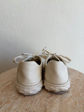 Load image into Gallery viewer, Jimmy Choo - Diamond Fleck Leather Sneaker - Ivory - 36.5 - RRP$1100
