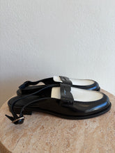Load image into Gallery viewer, Husk - Slingback Brogue  - Black/White - 41 - As new - RRP$399
