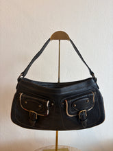 Load image into Gallery viewer, Burberry - Single Strap Double Front Pocket Shoulder Bag - Dark brown - S
