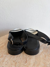 Load image into Gallery viewer, Husk - Slingback Brogue  - Black/White - 41 - As new - RRP$399
