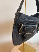 Load image into Gallery viewer, Burberry - Single Strap Double Front Pocket Shoulder Bag - Dark brown - S

