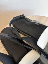 Load image into Gallery viewer, Husk - Slingback Brogue  - Black/White - 41 - As new - RRP$399
