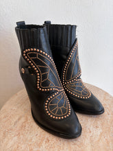 Load image into Gallery viewer, Sophia Webster - Karina Studded  Butterfly Boots - Black - 41
