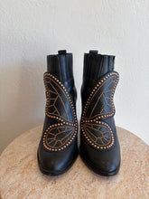 Load image into Gallery viewer, Sophia Webster - Karina Studded  Butterfly Boots - Black - 41
