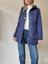 Load image into Gallery viewer, Michael Kors - Hooded Anorak Jacket - Navy - XS
