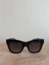 Load image into Gallery viewer, Celine - CL4004IN Black Frame Sunglasses w Tan Leather Case - Black - S -RRP$820
