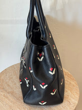 Load image into Gallery viewer, Marc Jacobs -Embellished Tulip Gotham Leather Tote  Bags- Black - M
