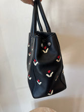 Load image into Gallery viewer, Marc Jacobs -Embellished Tulip Gotham Leather Tote  Bags- Black - M

