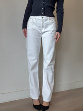 Load image into Gallery viewer, AG - Ex Boyfriend Slouchy Slim Jeans - White - 28
