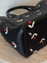 Load image into Gallery viewer, Marc Jacobs -Embellished Tulip Gotham Leather Tote  Bags- Black - M
