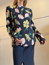 Load image into Gallery viewer, Marni - LS Yellow/Pink Flower Print top - Black - 38
