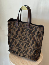 Load image into Gallery viewer, Fendi -  Zucca Canvas Tote - Logo - M
