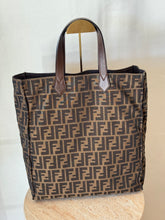 Load image into Gallery viewer, Fendi -  Zucca Canvas Tote - Logo - M
