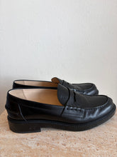 Load image into Gallery viewer, Tods - Leather Penny Loafers - Black - 42 - RRP$1,110
