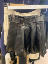 Load image into Gallery viewer, Alex Perry - Vegan Leather Shorts - Black - 6
