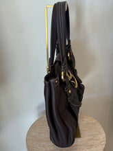 Load image into Gallery viewer, Bally - Leather Shoulder Bag - Chocolate/Gold Hardware - M
