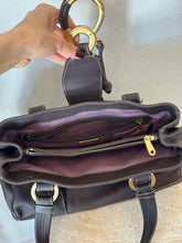 Load image into Gallery viewer, Bally - Leather Shoulder Bag - Chocolate/Gold Hardware - M
