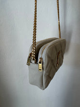 Load image into Gallery viewer, YSL - Grained Lambskin Quilted Mini Becky Double Zip BagCrossbody - Off White - S

