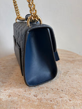 Load image into Gallery viewer, Gucci - Guccisima Leather Padlock Shoulder Bag - Navy - S - RRP$
