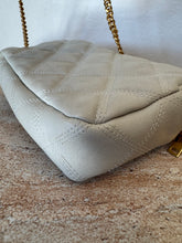 Load image into Gallery viewer, YSL - Grained Lambskin Quilted Mini Becky Double Zip BagCrossbody - Off White - S
