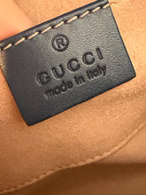 Load image into Gallery viewer, Gucci - Guccisima Leather Padlock Shoulder Bag - Navy - S - RRP$
